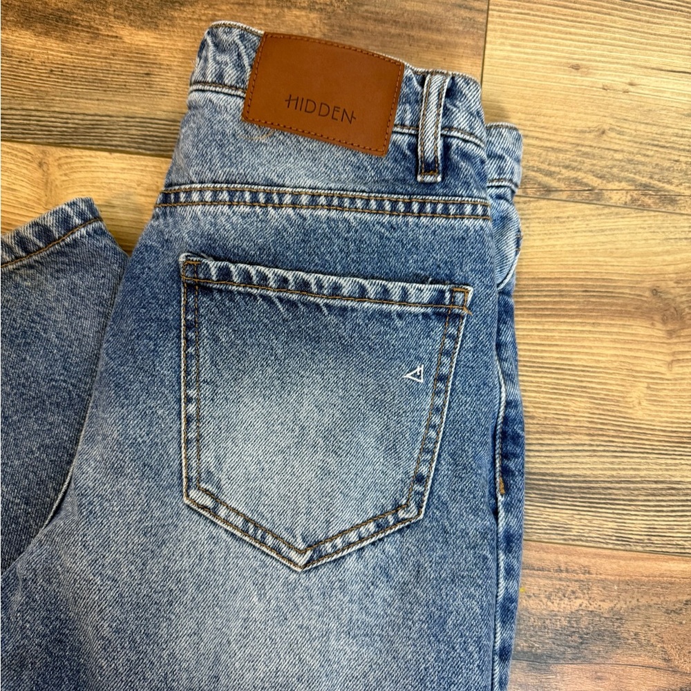Neuflora/Hidden Women's Blue Wide Leg Jeans sz 26